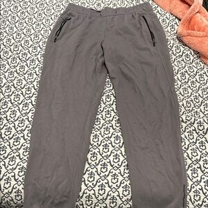 Athletic Works Men's Charcoal Joggers
